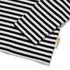 KIRSH X Misaki Kawai Artwork Striped T-Shirt [Black]
