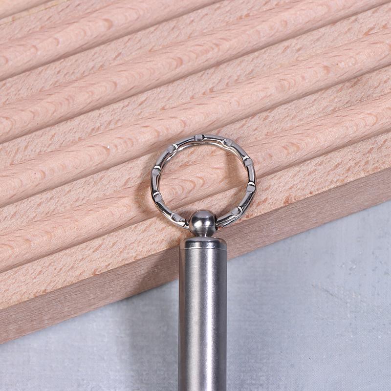 High Quality 304 Stainless Steel Emergency Whistle Safety Whistle Keychain For Team Sports Outdoor Hiking Camping Survival