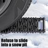 Universal Car Wheel Anti Skid Pad Emergency Tire Traction Mat Tire Ladder Track Grabber for Car Unstuck in Snow Ice Mud & Sand