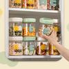 Coffee Beans Sealed Jar Container Coffee Tea Nuts Food Jar One-Touch Freshness Seal Design Food Storage Container