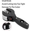 Ratcheting Tubing Cutter Alloy Ratcheting Tubing Cutter Compact Rigid PVC Pipe Cutter 1/4 To 7/8 Inches PVC Pipe Shears