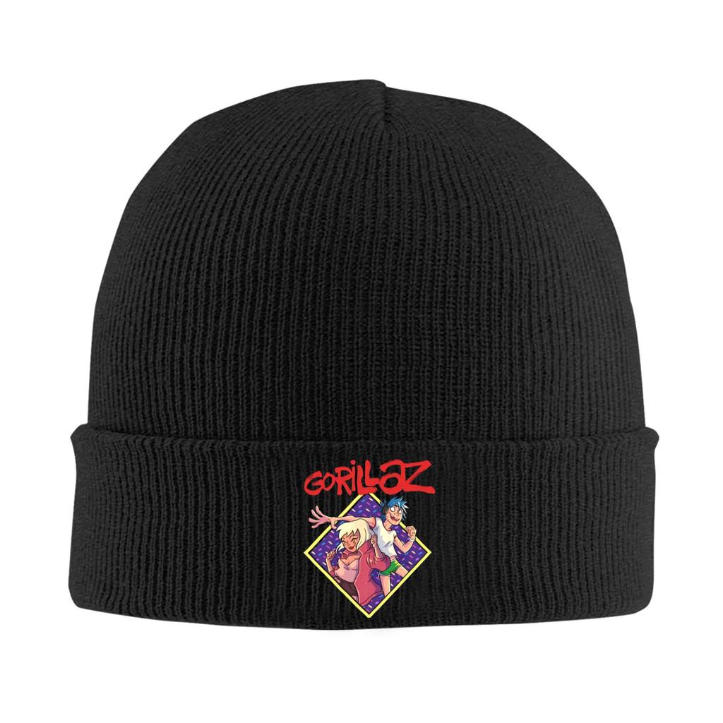 Gorillazed Knit Hat Beanies Autumn Winter Hat Warm Unisex Fashion Cap Men Women Gifts