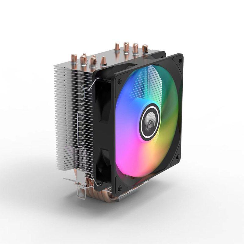Tianjifeng J10 ARGB CPU Cooler: 4 Copper Tubes, 12cm Fan