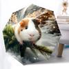 1pc Guinea Pig Winter Automatic Opening/Closing Umbrella with Operation & Windproof Canopy Yy260311038