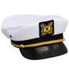Cappello da Marinaio Cappello da Capitano di Yacht Blu Navy Regolabile Costume da Marinaio Capitano Uomo Cappello Blu Navy da Barca per Adulto Bambino Uomo Donna