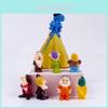 Schneewittchen und die sieben Zwerge Charakter-Deko-Figuren für Kuchen und Schreibtisch-Display