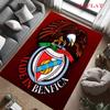 S.L. Tappeto Tappeto Poster Benfica per Soggiorno Camera da Letto Casa Decorazione Divano, Tappetino Antiscivolo per Giochi Bambini