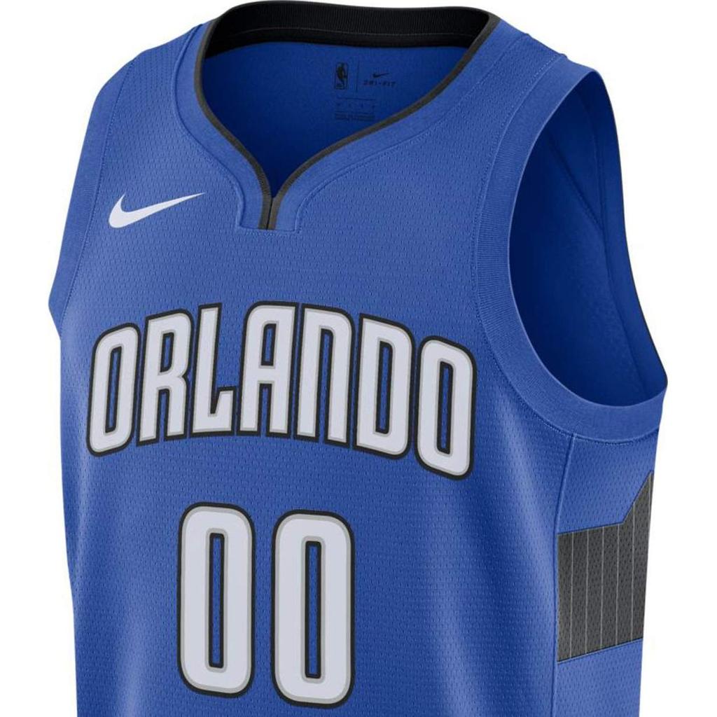 Nike NBA Statement Swingman Jersey Orlando Magic Aaron Gordon Sports Basketball Vest Men Tops Blue AT9811-481
