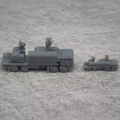 5 Stück LD2000 Kurzstrecken-Luftverteidigungswaffe DIY Militärmodell 1/700 1/350 Maßstab Militärisches Abfangsystem (1/700 (1,7 cm))