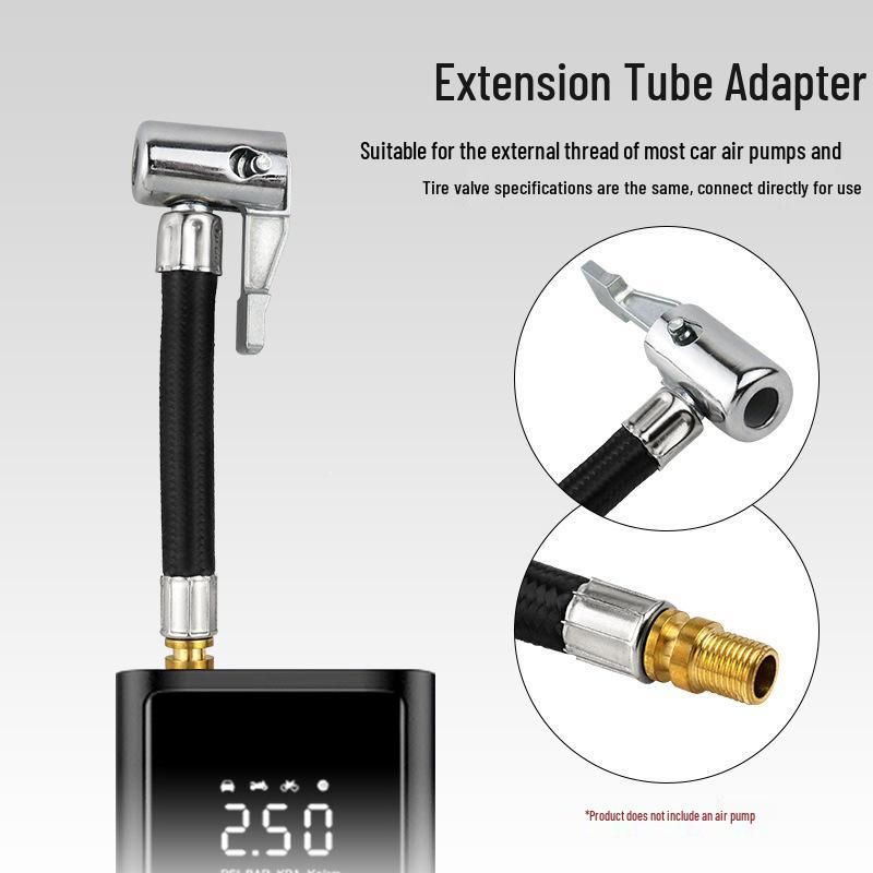 Quick-Inflate Car Tire Hose Adapter