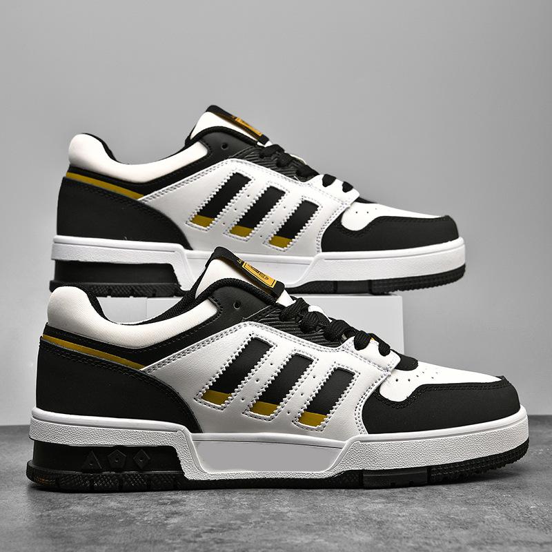 Forrest Gump Putian buty na desce buty skórzane buty sportowe trzy paski para nowe
