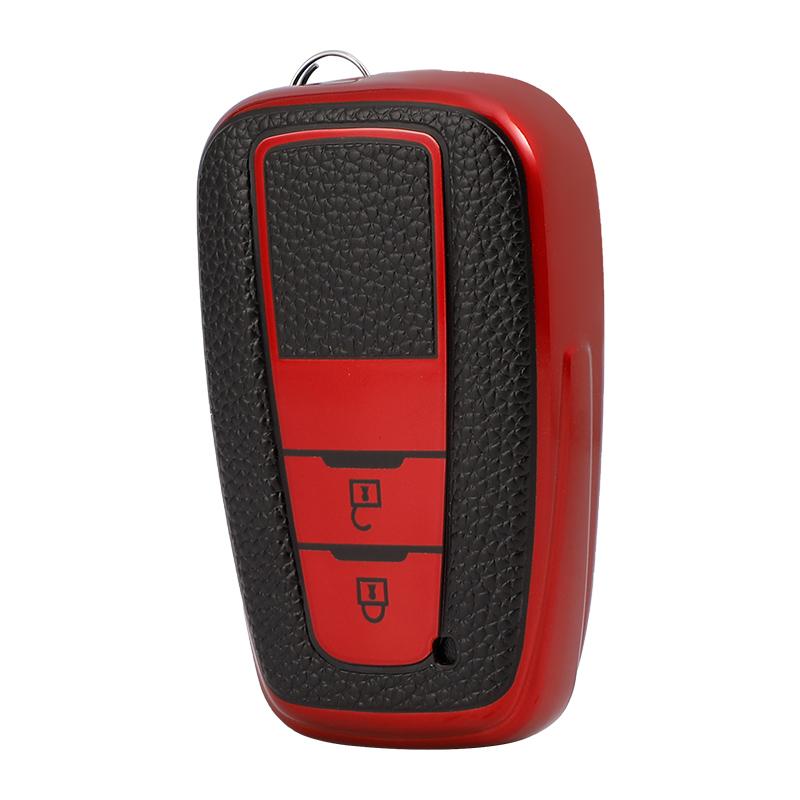 Auto Leather TPU Car Key Cover Case for Toyota Prius Camry Corolla C-HR CHR RAV4 Prado 2018 Keychain Accessories
