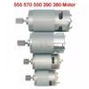 1pc Replacement Motors For Kids Electric Car Motor RS550 RS390 RS380 12V 6V RS555 24V 10 Teeth 12 Teeth