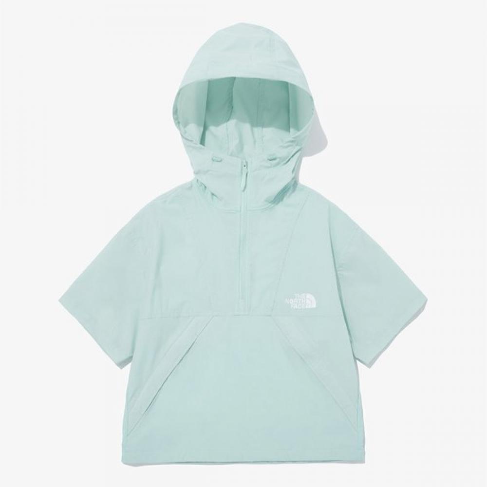 The North Face Day Tech Short Sleeve Anorak Na3lq02c MINT/090