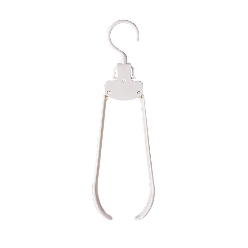 T Portable Travel Folding Clothes Hanger Home Carrying Plastic Non Slip Outdoor Travel Multi Functional Magic Clothes Hanger