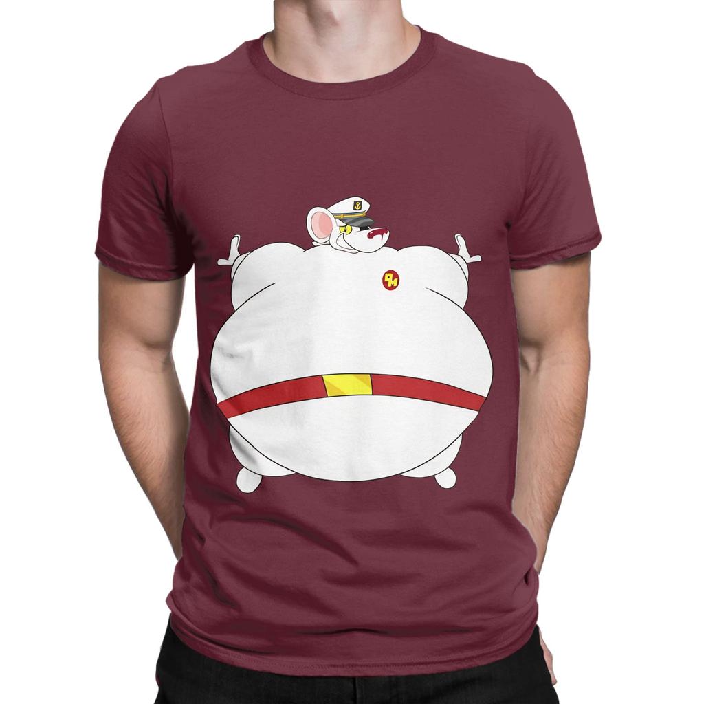 big mouse Novelty 100 Cotton TShirt Danger Mouse Tees Tops For Unisex