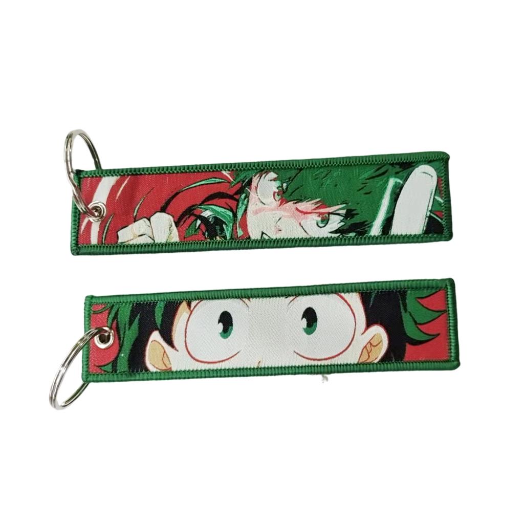 Anime Schloss Schlüsselanhänger Fan Geschenke Jet Tags Stickerei Schlüsselanhänger Niedlicher Auto Anhänger Schlüsselanhänger Schmuckstück Tasche Geldbörse Anhänger Zubehör Geschenke