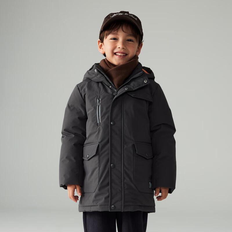 PawinPaw Boy s Cartoon Bear Workwear Hooded Down Jacket 120