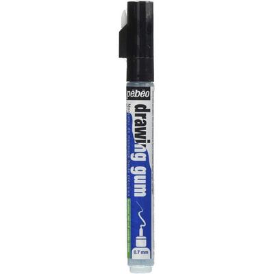 PEBEO Drawing Eraser Marker - 0.7mm Tip - Opaque - Erasable - Fine