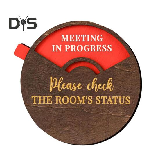 

Вращающаяся деревянная табличка на дверь офиса «Совещание в разгаре» Знак на дверь офиса «Занят» Добро пожаловать, пожалуйста, постучите, декоративная табличка на дверь конференц-зала 15cm