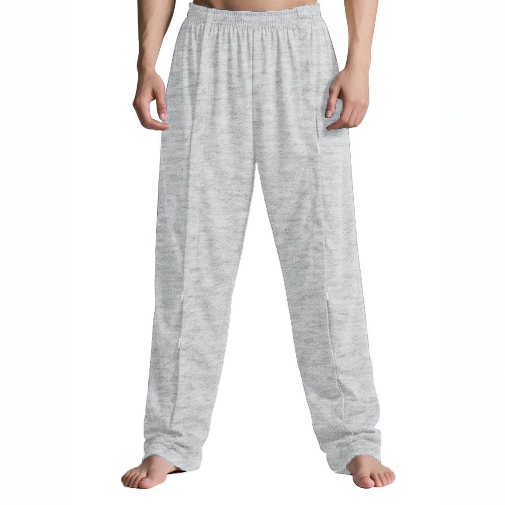 Herrenhose mit doppelseitigem offenem Saum, lockerer Passform und lässiger Riemen-Tasche
