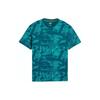 Mercedes-AMG Petronas F1 Graffiti Print Casual Crew Neck T-Shirt Men Tops Blue 624016-87