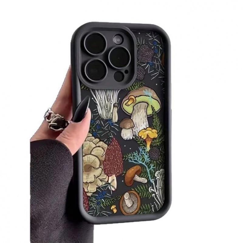 Colorful Mushroom Case for Apple iPhone 17 Promax/16/15/14/13