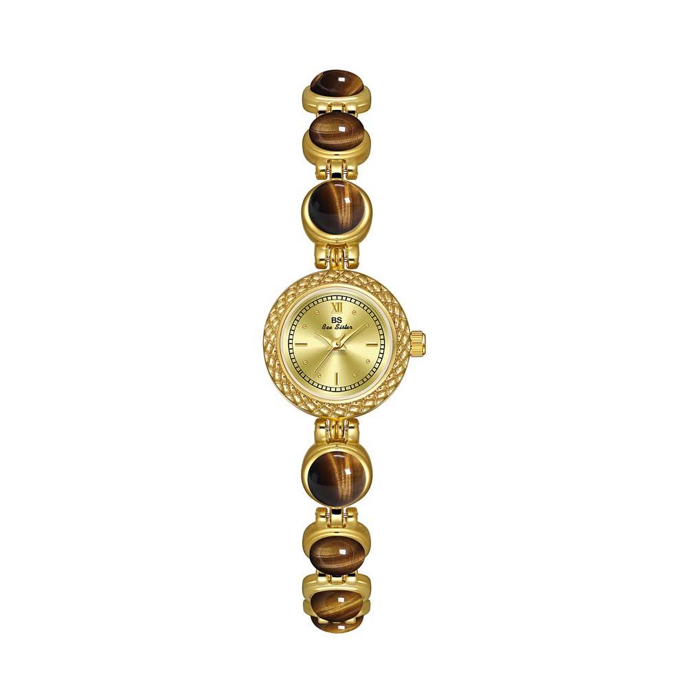 Luxury Women Watches Natural Color Jade Bracelet High Quality Quartz Women's Wristwatch Fashion Dress Watch Gifts NEW