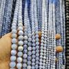 Blue Series Aquamarine & Blue Lace Agate Natural Stone Beads for DIY Jewelry