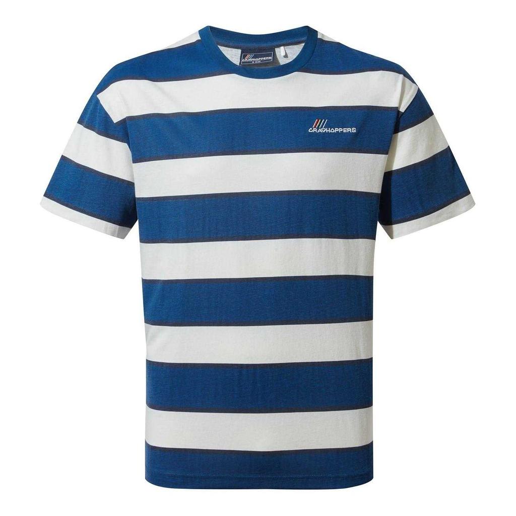 CRAGHOPPERS Mens Denali Striped T-Shirt