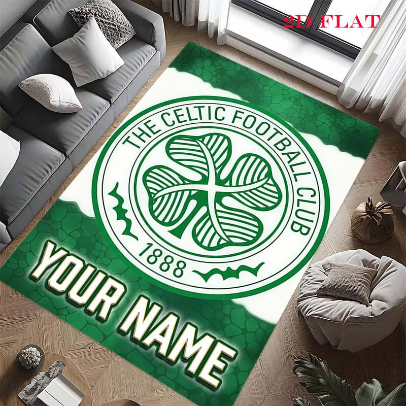 Celtic Fc Carpet Rug for Living Room Bedroom Home Sofa Decoration,Kids play Nonslip Floor Mat