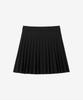 Basica Pleated Knit Skirt (Black)