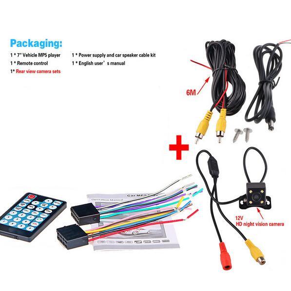 Vehicle MP5/MP4 Player For Mobile Phone or Other USB Devices