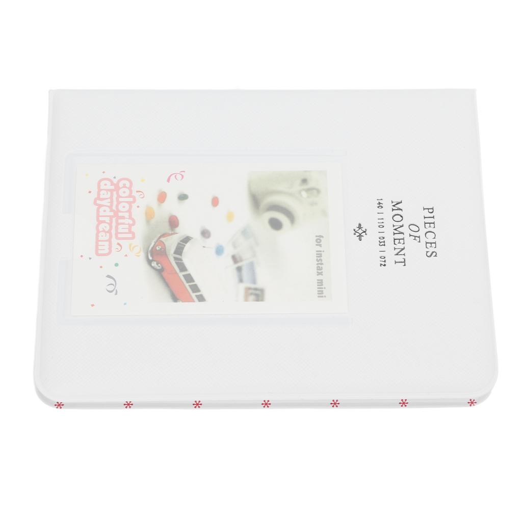 64 Pockets 3in Mini Photo Album Instant Picture Storage Case for Polaroid Mini Camera 11 9 8