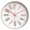 Wall Clock Modern Simple Three-dimensional Characters Personalized Creative Round Wall Clock Bedroom Silent Quartz Clock 12 Inches 30CM