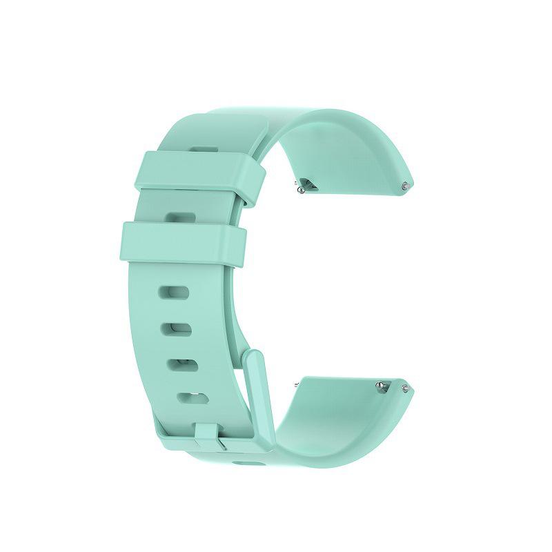 Versa/Versa 2/Versa Lite SE Silicone Solid Color Buckle Watch Band Replacement