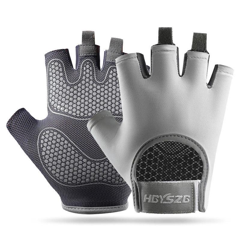 

1 пара перчаток для тренировок для мужчин и женщин, для занятий фитнесом, тренировок, тренировок, запястного ремня, амортизирующей пены, накладки на ладони для кроссфита L