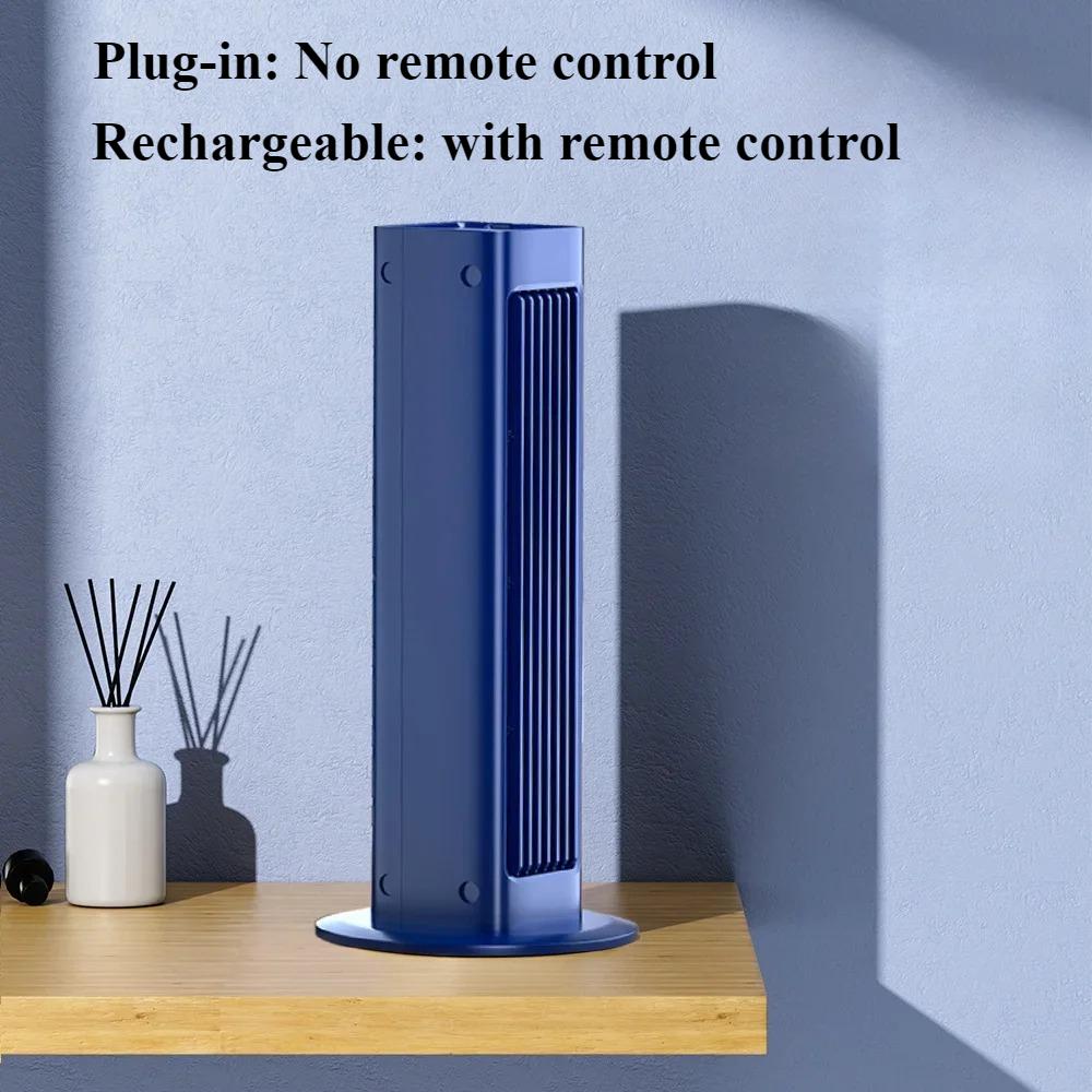 

Eary Wall Mounted Silent Fan Office Home Air Cooler Strong Wind Wall Hanging Fan Summer Cooling Leafless Air Conditioner Fan Plug-In синій