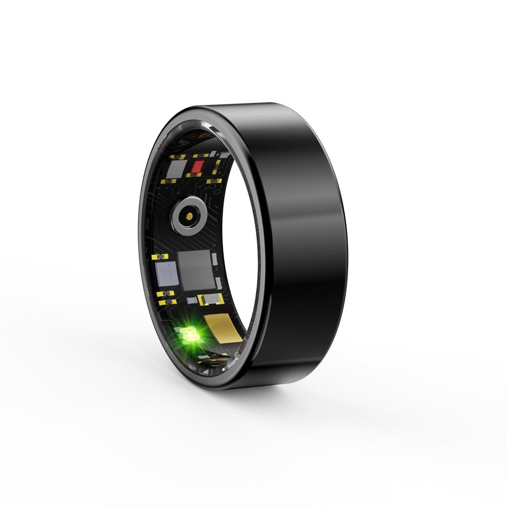 Bluetooth Smart Ring: Blood Oxygen, Heart Rate, Sleep & Step Tracker, Waterproof