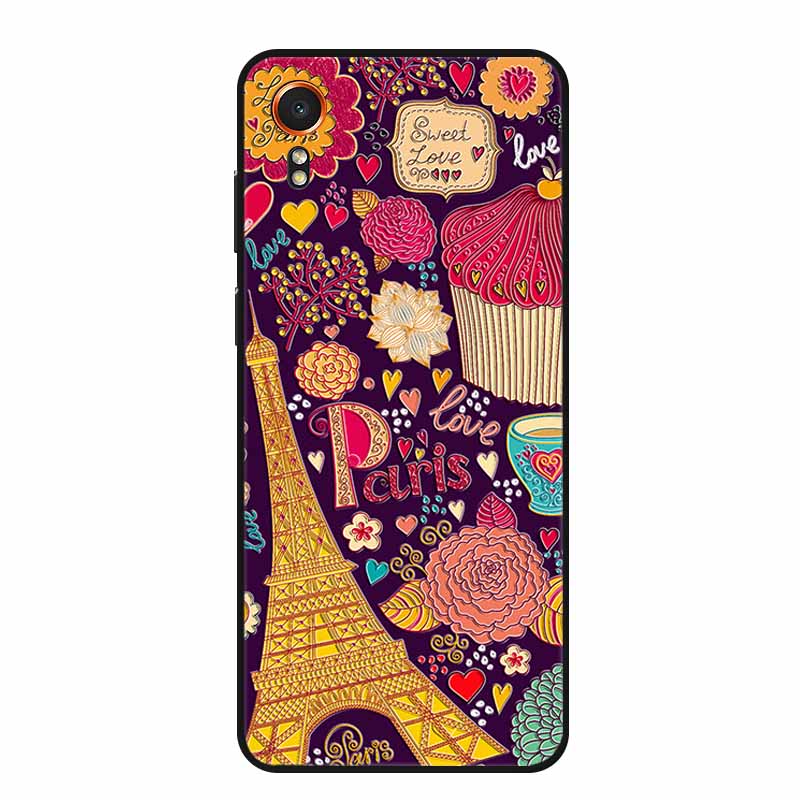 3D Emboss Case For Samsung Galaxy Xcover7 Phone Case Relief Flowers Soft Silicone Back Cover For Samsung Xcover 7 Case Shell Bag