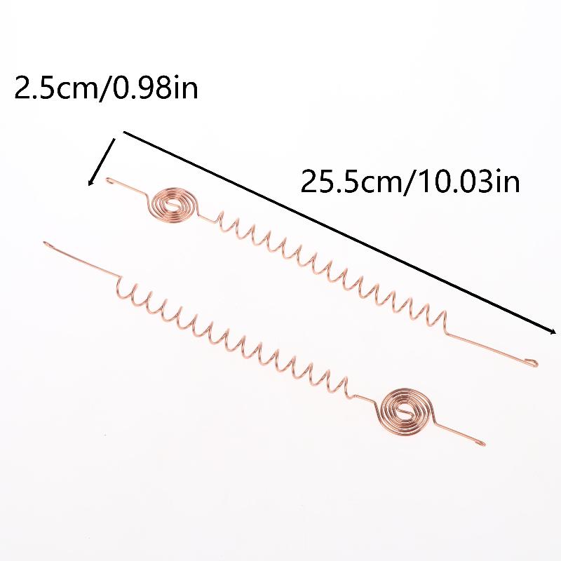 3pcs Vitality Plant Growth Electroculture Plant Stakes Orgone Energy Copper Wire Coil Stakes Plant Support Stakes Garden Plants