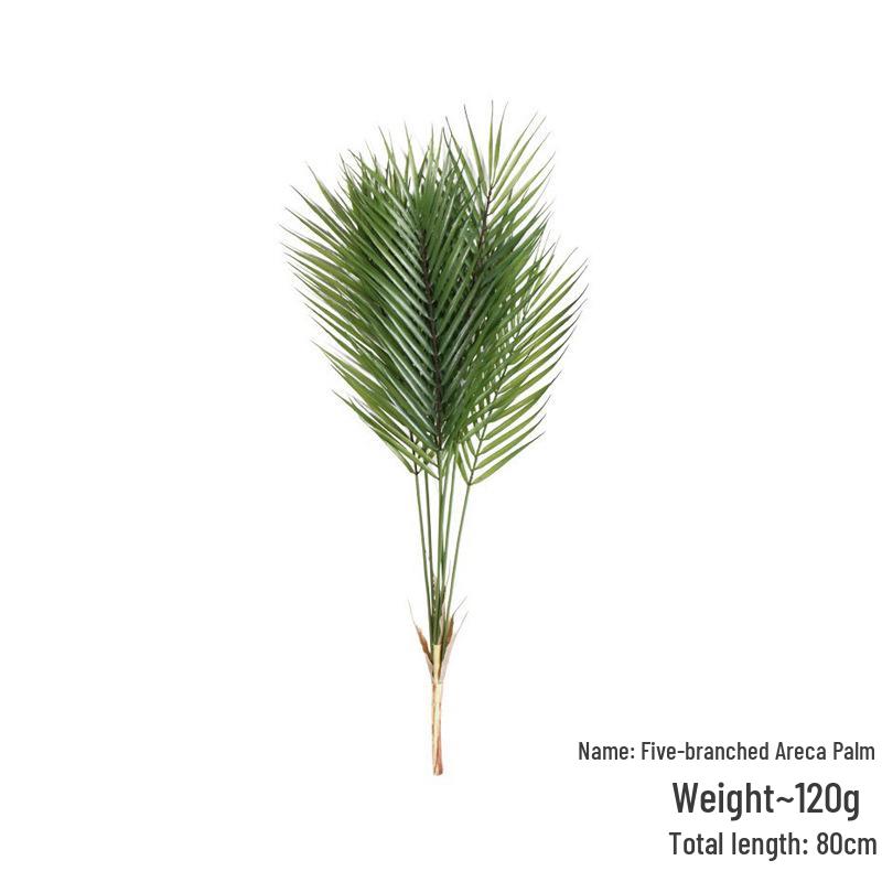 Nordic Artificial Areca Palm Leaves - Bamboo Palm for Home, Wedding, and Photography Decor