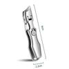 Large Opening Toe Clipper Stainless Steel Splash-Proof Nail Clipper Portable Dead Skin Removal Pedicure Clipper Cuticle Trimmer