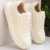 High-top men's shoes spring and autumn leather sneakers men's new casual little white shoes men's trend versatile board shoes