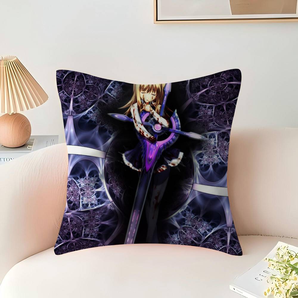 Anime G-Golden T-Time Ahornblatt Design Kissenbezug Fröhliche Herbsternte Dekor Feiertagsdekor Kissenbezug