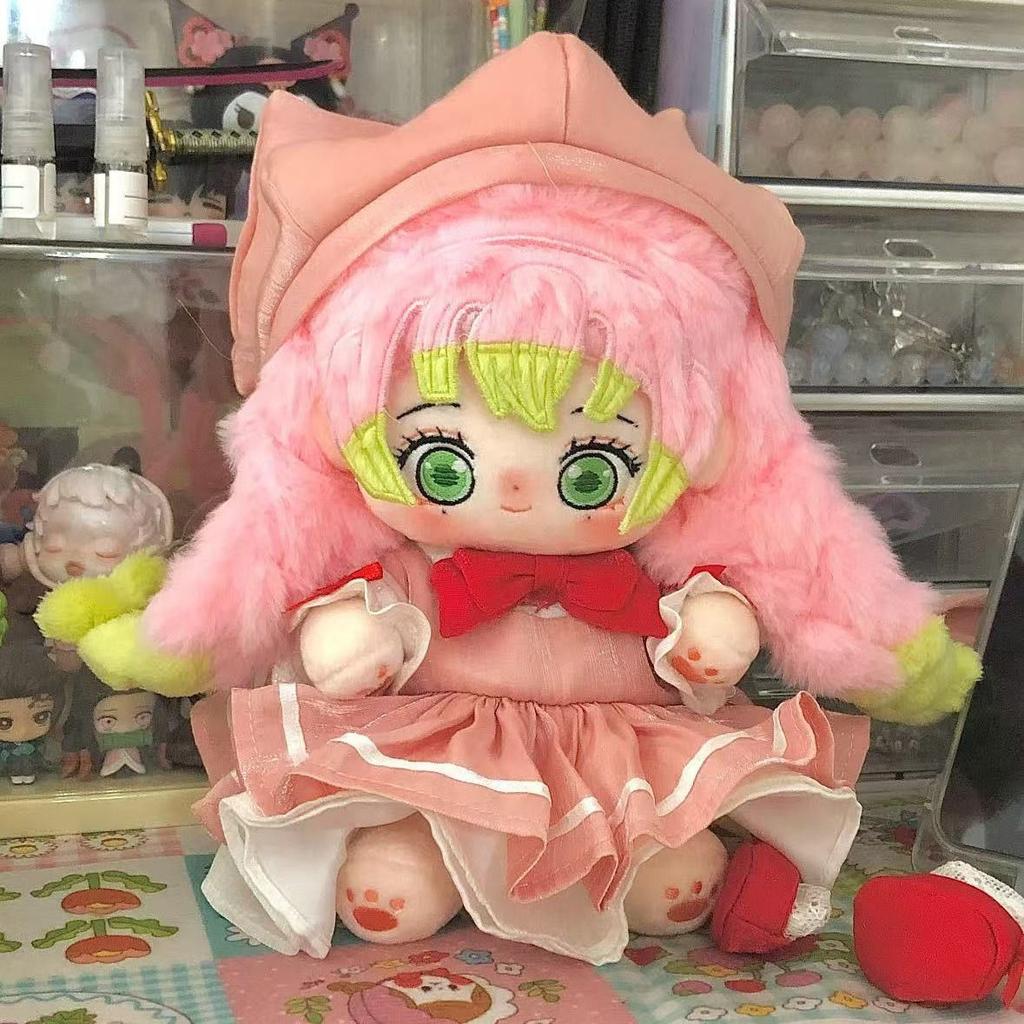 20cm Anime Demon Slayer Niedliche Kanroji Mitsuri Kawaii Puppe Spielzeug Geburtstagsgeschenk