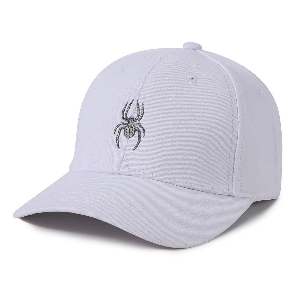 Personalized Duckbill Cap Spider Embroidery Baseball Hat Leisure Sun Caps  Summer
