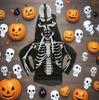 Halloween Mini mikina na řadicí páku Dárek Styl lebky Kryt řadicí páky do auta Kryt proti prachu na řadicí páku automobilový Univerzální interiér