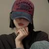 Retro Letter Embroidery Baseball Caps Men Women Washed Cotton Adjustable Casual Hat Hip Hop Streetwear Sun Hats Y2k Hat