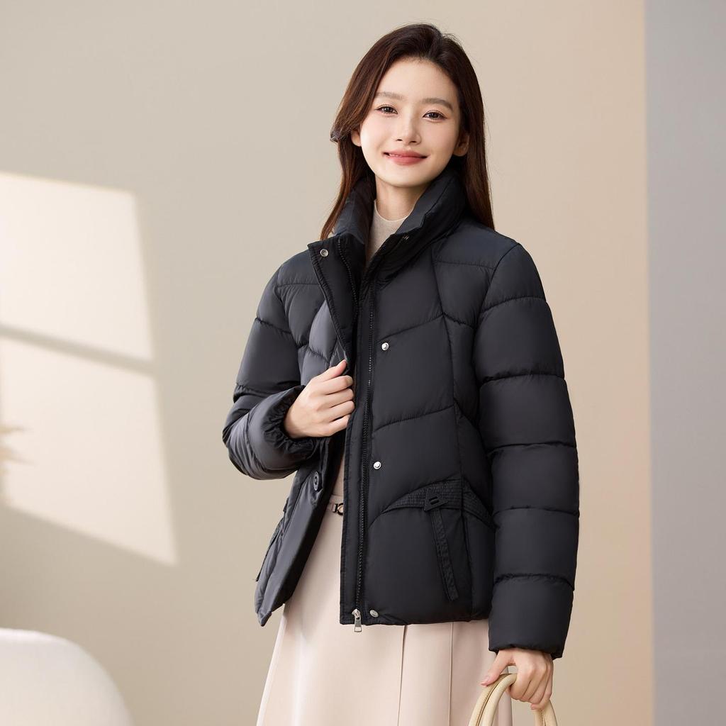Autumn Winter Thicken Warm Parka Women Casual Sweety Solid Color Big Pocket Loose Jackets Outwear